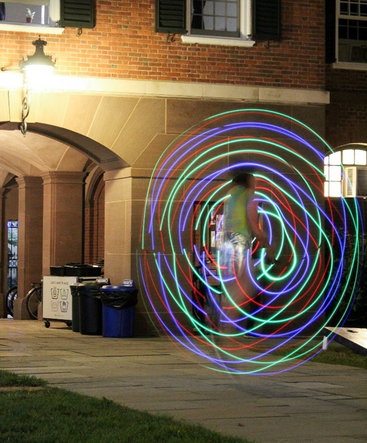 Outdoor entertainment at Timothy Dwight’s Community Night