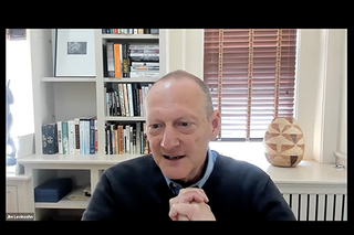 Zoom meeting during "Investing in Global Leadership—The Future of the Jackson Institute for Global Affairs" Speaker Series presentation